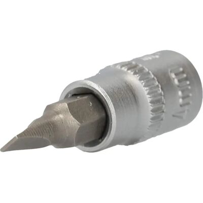 BRILLIANT TOOLS - Chave de fenda plana - 1/4 - 0,8x4mm – Pontas BRILLIANT TOOLS - Chave de fenda plana - 1/4 - 0,8x4mm – Pontas