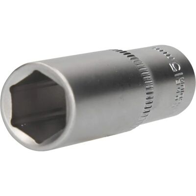 Brilliant Tools BT021827 Lange Sechskant-Stecknuss - 15mm Brilliant Tools BT021827 Lange Sechskant-Stecknuss - 15mm