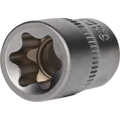 BRILLIANT TOOLS 3/8" Torx E16 Soquete - Durável Chrome Vanadium BRILLIANT TOOLS 3/8" Torx E16 Soquete - Durável Chrome Vanadium