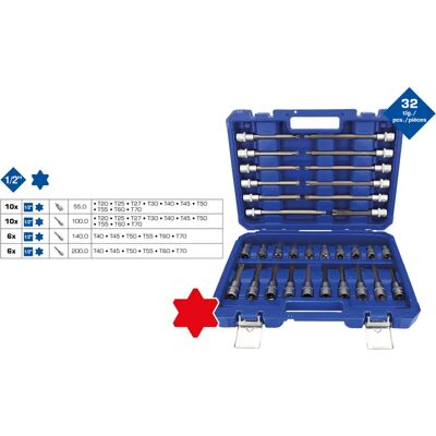 Brilliant Tools BT022532 Steckschlüsselsatz - Langlebig, DIN-Standard, 32-tlg. Brilliant Tools BT022532 Steckschlüsselsatz - Langlebig, DIN-Standard, 32-tlg.