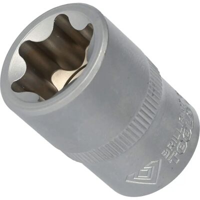 Chave de soquete Torx E18 - 1/2" - Brilliant Tools, 38mm Chave de soquete Torx E18 - 1/2" - Brilliant Tools, 38mm