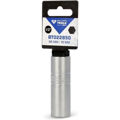 Brilliant Tools Tändstiftsnyckel - 16mm - DIN 3124 Brilliant Tools Tändstiftsnyckel - 16mm - DIN 3124