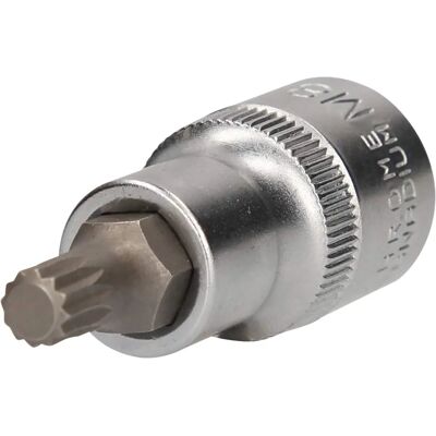 Brilliant Tools M8 Vierkant-Stecknuss - 55mm Brilliant Tools M8 Vierkant-Stecknuss - 55mm