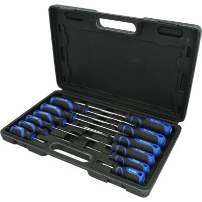 Juego de Destornilladores Brilliant Tools - 12 Piezas, Phillips y Planos - BT033012 Juego de Destornilladores Brilliant Tools - 12 Piezas, Phillips y Planos - BT033012