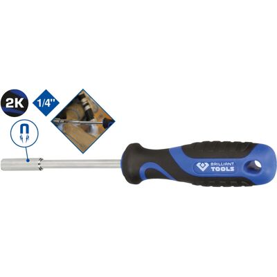 Chave de porca Brilliant Tools BT035900 - Magnética, Ergonômica, Durável Chave de porca Brilliant Tools BT035900 - Magnética, Ergonômica, Durável