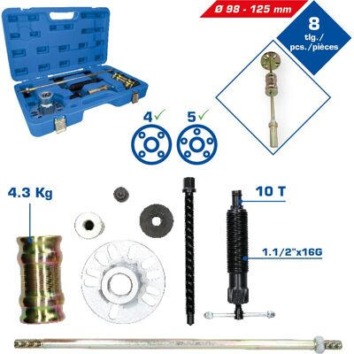 Brilliant Tools BT671200 Hydraulischer Ausdrücker-Satz - 8-tlg Brilliant Tools BT671200 Hydraulischer Ausdrücker-Satz - 8-tlg