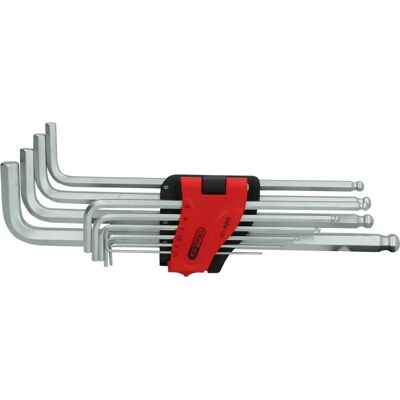 KS Tools Sechskant-Innensechskant-Winkelstiftschlüssel-Satz, XL, 10-teilig KS Tools Sechskant-Innensechskant-Winkelstiftschlüssel-Satz, XL, 10-teilig