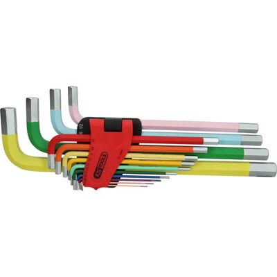 KS Tools 151.4650 - Sechskantschlüssel, Winkelstiftschlüsselsatz extralang - Werkzeugset KS Tools 151.4650 - Sechskantschlüssel, Winkelstiftschlüsselsatz extralang - Werkzeugset