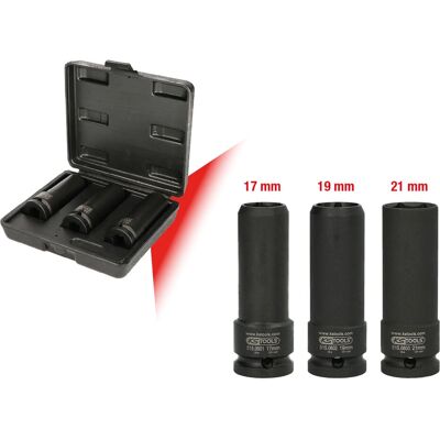 KS Tools 515.0605 Impact Socket - 3-tlg. Impact-Stecknüsse KS Tools 515.0605 Impact Socket - 3-tlg. Impact-Stecknüsse