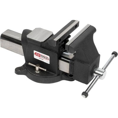 KSTOOLS Steel Vise - 150mm Max Opening - Rotatable Base - Professional Quality KSTOOLS Steel Vise - 150mm Max Opening - Rotatable Base - Professional Quality