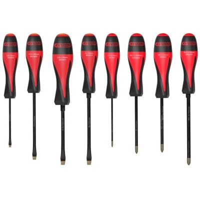 KS Tools 922.642 Ręczny śrubokręt - Zestaw 8 sztuk - Ergonomiczna rączka KS Tools 922.642 Ręczny śrubokręt - Zestaw 8 sztuk - Ergonomiczna rączka