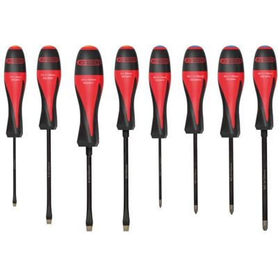 KS Tools 922.6440 - Zestaw 8 śrubokrętów z diamentową końcówką - Narzędzie ręczne KS Tools 922.6440 - Zestaw 8 śrubokrętów z diamentową końcówką - Narzędzie ręczne