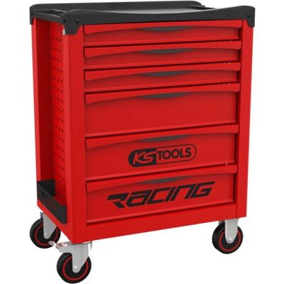 Chariot à outils KS Tools 855.0006 - Rouge - 6 tiroirs - Publicité Chariot à outils KS Tools 855.0006 - Rouge - 6 tiroirs - Publicité