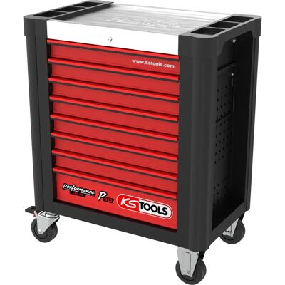 KSTOOLS P10 Werkstattwagen - 8 Schubladen - Edelstahl-Arbeitsfläche KSTOOLS P10 Werkstattwagen - 8 Schubladen - Edelstahl-Arbeitsfläche