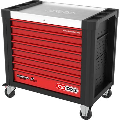 KS Tools 873.4008 Werkstattwagen - Robuster Stahl-Arbeitswagen mit 8 Schubladen KS Tools 873.4008 Werkstattwagen - Robuster Stahl-Arbeitswagen mit 8 Schubladen