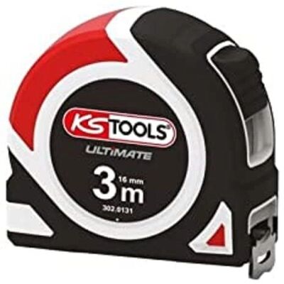 KS TOOLS - Mètre à ruban bi matière anti usure ultimate - 3m - Tape measure KS TOOLS - Mètre à ruban bi matière anti usure ultimate - 3m - Tape measure