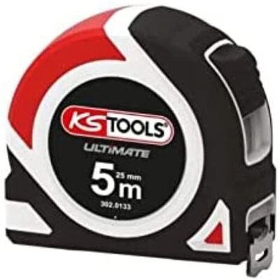 Mètre à ruban KS Tools ULTIMATE - Acier, Automatique, 5x25mm Mètre à ruban KS Tools ULTIMATE - Acier, Automatique, 5x25mm