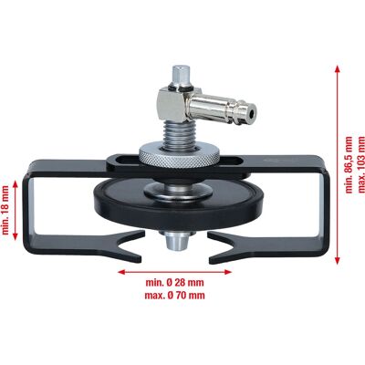 KS Tools 160.0718 Accesorio para compresor de aire - Herramienta para mantenimiento de frenos KS Tools 160.0718 Accesorio para compresor de aire - Herramienta para mantenimiento de frenos