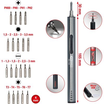 KS Tools 500.7195 Trådløs litium-ion skruetrækker KS Tools 500.7195 Trådløs litium-ion skruetrækker