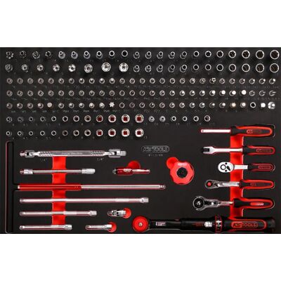 KS Tools 811.0169 Set met doppen - 169 Stuks KS Tools 811.0169 Set met doppen - 169 Stuks