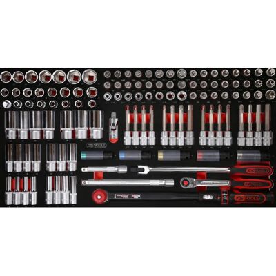 KS Tools 813.0120 Steckschlüsselset - 120 Stück, 1/2 Zoll Antrieb, Chemikalienbeständig KS Tools 813.0120 Steckschlüsselset - 120 Stück, 1/2 Zoll Antrieb, Chemikalienbeständig
