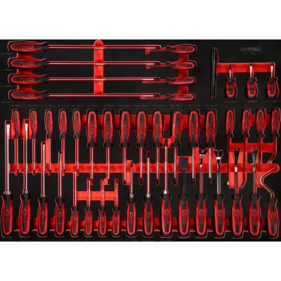 KS Tools 821.0046 Schraubendreher-Set - Schaumstoffeinlage - Profi-Qualität KS Tools 821.0046 Schraubendreher-Set - Schaumstoffeinlage - Profi-Qualität