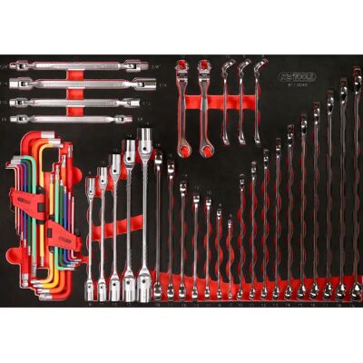 Clé à fourche KS Tools 811.0049 - Set de 49 pièces - Publicité Clé à fourche KS Tools 811.0049 - Set de 49 pièces - Publicité