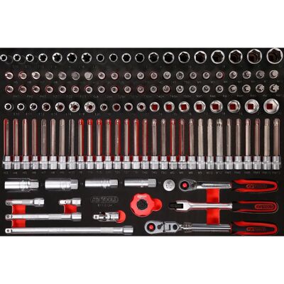 KS Tools 811.0124 Steckschlüsselsatz - Öl- und chemikalienbeständig KS Tools 811.0124 Steckschlüsselsatz - Öl- und chemikalienbeständig