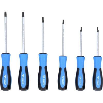 Brilliant Tools - Conjunto de Chaves de Fenda Torx - 6 Peças Brilliant Tools - Conjunto de Chaves de Fenda Torx - 6 Peças