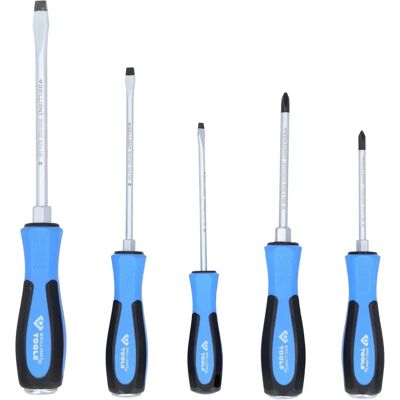 BRILLIANT TOOLS BT031020 Ensemble de Tournevis - Plat et Phillips - Acier Résistant BRILLIANT TOOLS BT031020 Ensemble de Tournevis - Plat et Phillips - Acier Résistant