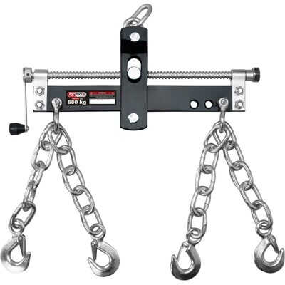 Ks Tools Equilibrador de Carga Con Ganchos - 680 Kg - Cadenas de Soporte Ks Tools Equilibrador de Carga Con Ganchos - 680 Kg - Cadenas de Soporte