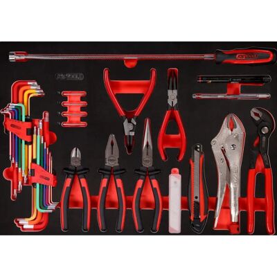 KSTOOLS Zangen- und Winkelstiftschlüssel-Set - 45-teilig KSTOOLS Zangen- und Winkelstiftschlüssel-Set - 45-teilig