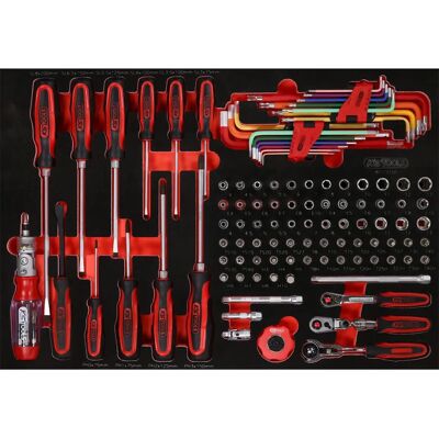 KS Tools 811.0105 Steckschlüsselsatz - 105 Stück KS Tools 811.0105 Steckschlüsselsatz - 105 Stück