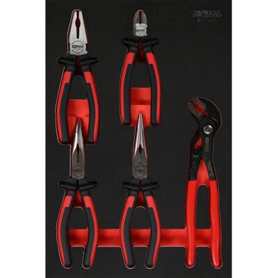 KS Tools 812.0005 Zangenset - Öl- und Chemikalienbeständig KS Tools 812.0005 Zangenset - Öl- und Chemikalienbeständig