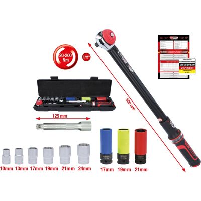 KS Tools 516.2400 Klucz dynamometryczny - Precyzja 20-200 Nm KS Tools 516.2400 Klucz dynamometryczny - Precyzja 20-200 Nm