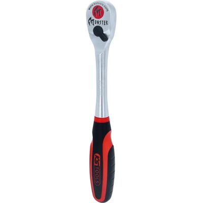 KS Tools Monster 1/2" Ratsche - 100 Zähne, Rot/Schwarz KS Tools Monster 1/2" Ratsche - 100 Zähne, Rot/Schwarz