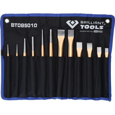 Brilliant Tools BT085010 Metallschlüssel - 12-tlg. Satz Brilliant Tools BT085010 Metallschlüssel - 12-tlg. Satz