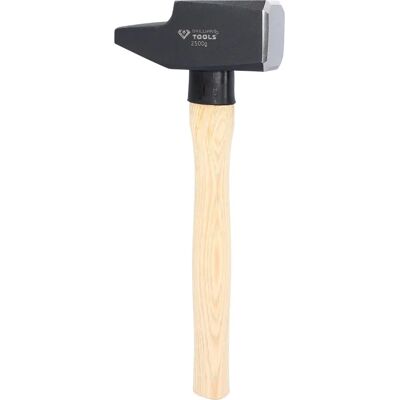 Brilliant Tools Hammer - Hickory Griff, 2500g, Französische Form - Hammer Brilliant Tools Hammer - Hickory Griff, 2500g, Französische Form - Hammer