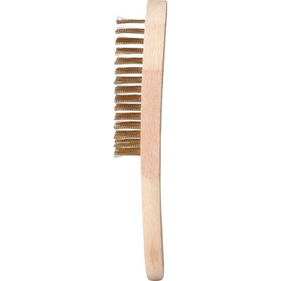 BRILLIANT TOOLS Messing Drahtbürste - 290mm - 4-Reihig - Drahtbürste BRILLIANT TOOLS Messing Drahtbürste - 290mm - 4-Reihig - Drahtbürste