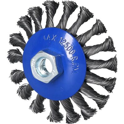 Brilliant Tools BT103101 Kegelbürste - Rostbürste für Winkelschleifer Brilliant Tools BT103101 Kegelbürste - Rostbürste für Winkelschleifer