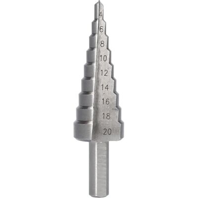 Brilliant Tools BT101927 Wiertło stopniowe - Precyzja, Metal, Plastik, Drewno Brilliant Tools BT101927 Wiertło stopniowe - Precyzja, Metal, Plastik, Drewno