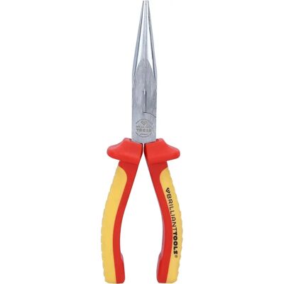 Brilliant Tools BT068012 Pinze a becchi piatti VDE - Pinze Brilliant Tools BT068012 Pinze a becchi piatti VDE - Pinze