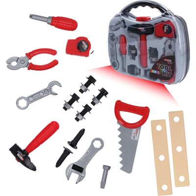 KS Tools 100203 Rollspel Leksak - Verktygssats med väska för barn KS Tools 100203 Rollspel Leksak - Verktygssats med väska för barn