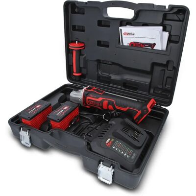 KS Tools eMONSTER kabelloser Winkelschleifer Set - 125mm, 4 Stück, 18V KS Tools eMONSTER kabelloser Winkelschleifer Set - 125mm, 4 Stück, 18V