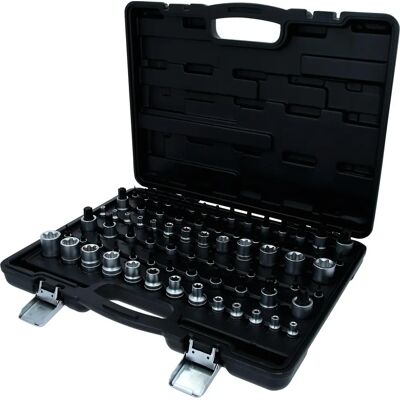 KS TOOLS 911.0077 Chrome-Vanadium Torx Låsesett - 77 deler KS TOOLS 911.0077 Chrome-Vanadium Torx Låsesett - 77 deler