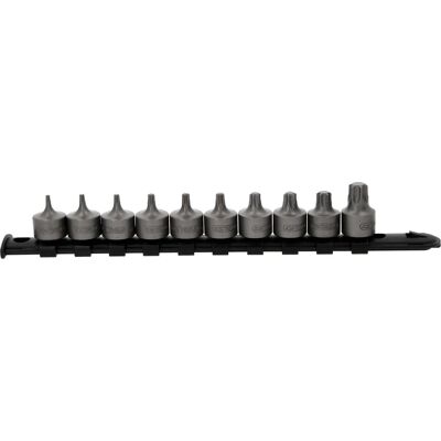 KSTOOLS Kort Torx socket sett - 10 stk T10-T55 KSTOOLS Kort Torx socket sett - 10 stk T10-T55