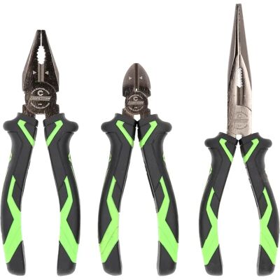 KS Tools 512.0310 Pliers Set - 3-piece Tool Kit KS Tools 512.0310 Pliers Set - 3-piece Tool Kit