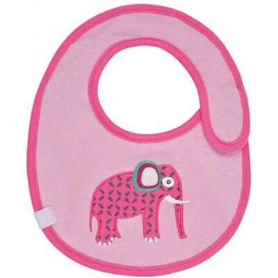 Bavoir Wildlife Elephant LÄSSIG - Coton et polyester - Publicité Bavoir Wildlife Elephant LÄSSIG - Coton et polyester - Publicité