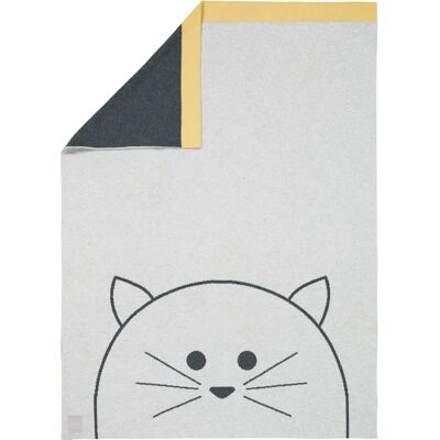 Lässig Gots Little Chums Cat Manta para Bebé de Algodón Orgánico - Manta para Bebé Lässig Gots Little Chums Cat Manta para Bebé de Algodón Orgánico - Manta para Bebé