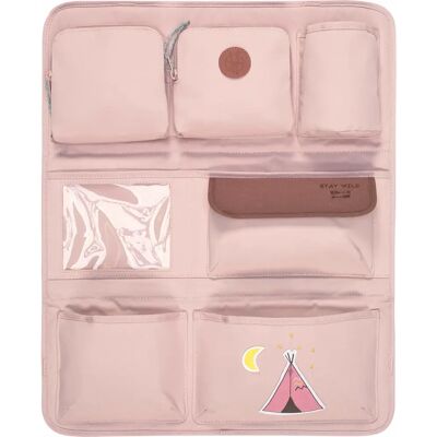 Organisateur de Siège Auto Bébé Lässig - Rose - Imperméable - Publicité Organisateur de Siège Auto Bébé Lässig - Rose - Imperméable - Publicité